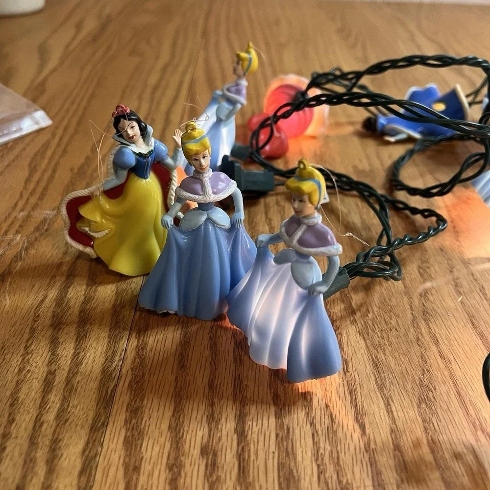 Disney Princesses String Lights String Extra Princesses Vintage